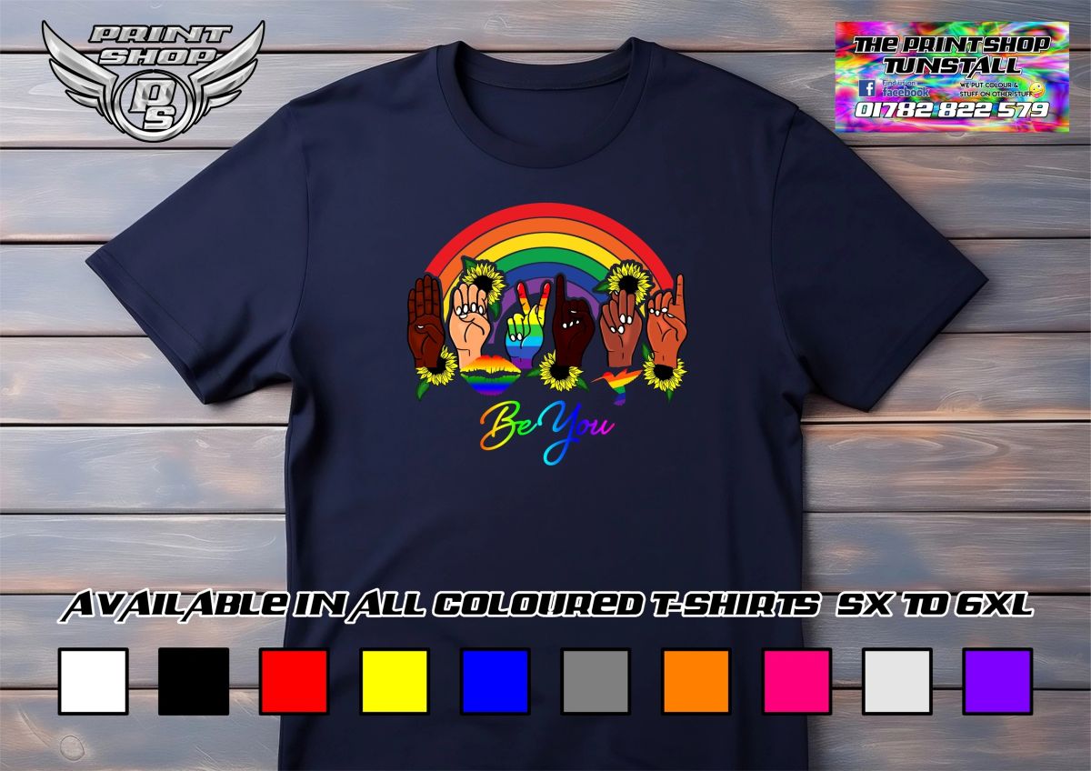 Be You Pride Month Rainbow Pride
