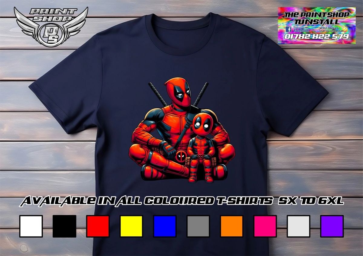 Deadpool Dad and Son