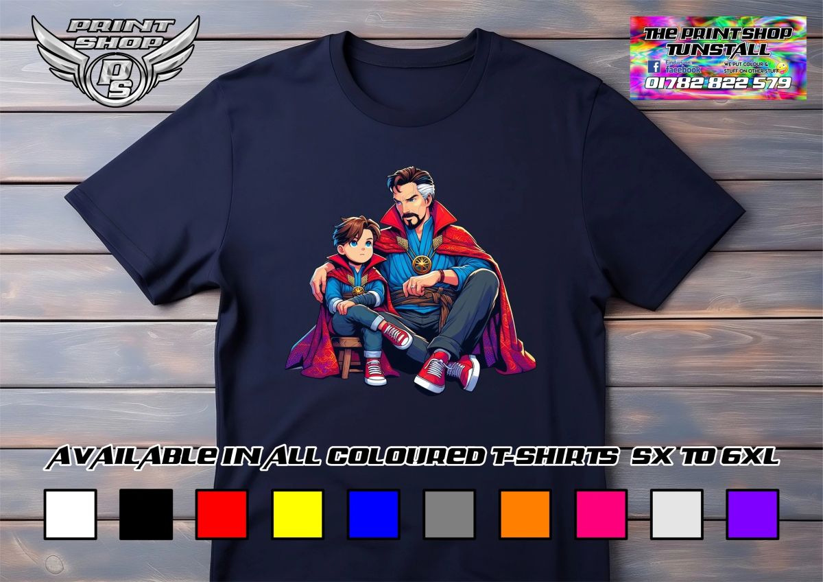Doctor Strange Dad and Son
