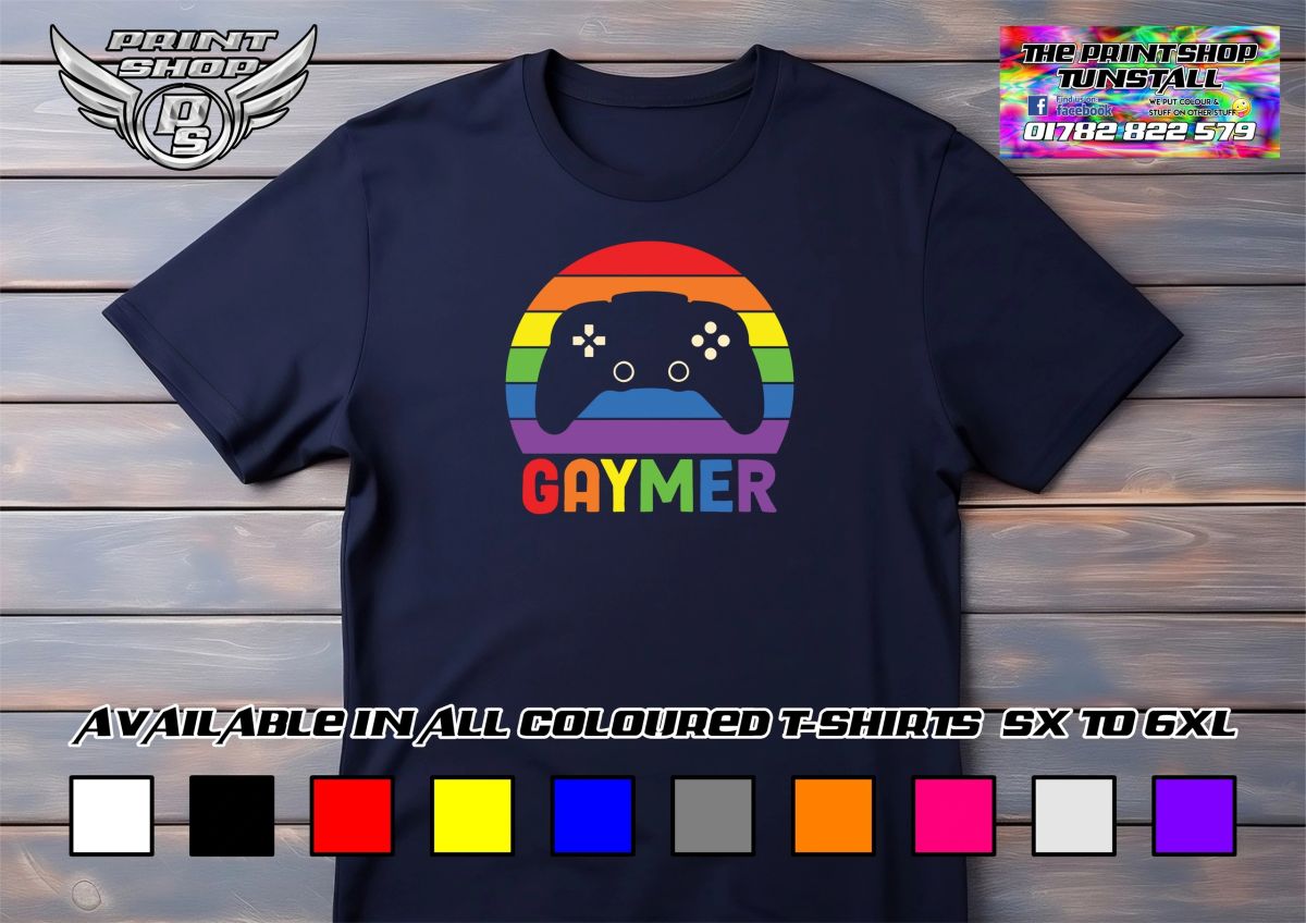 Gaymer LGBT Gamer Rainbow