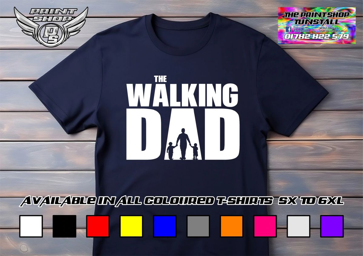 The Walking Dad Two Children